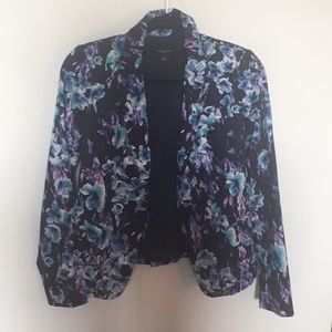 Ann Taylor Floral Blazer (like new)